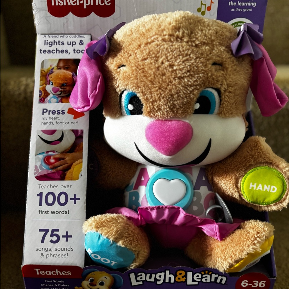 Fisher-Price Baby & Toddler Toy Laugh & Learn Smart Stages Sis